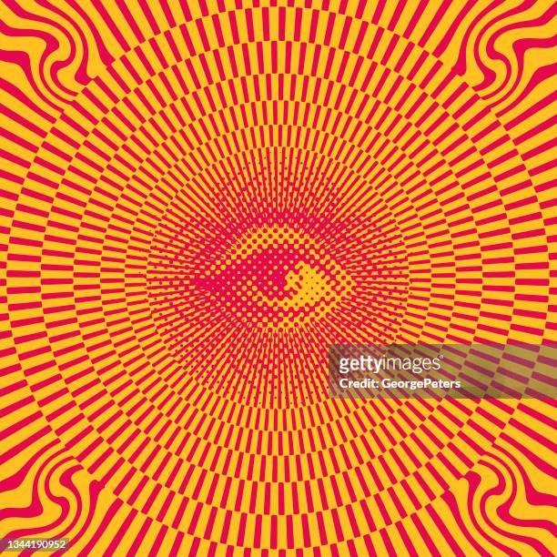 all seeing eye - 20 20 vision stock illustrations