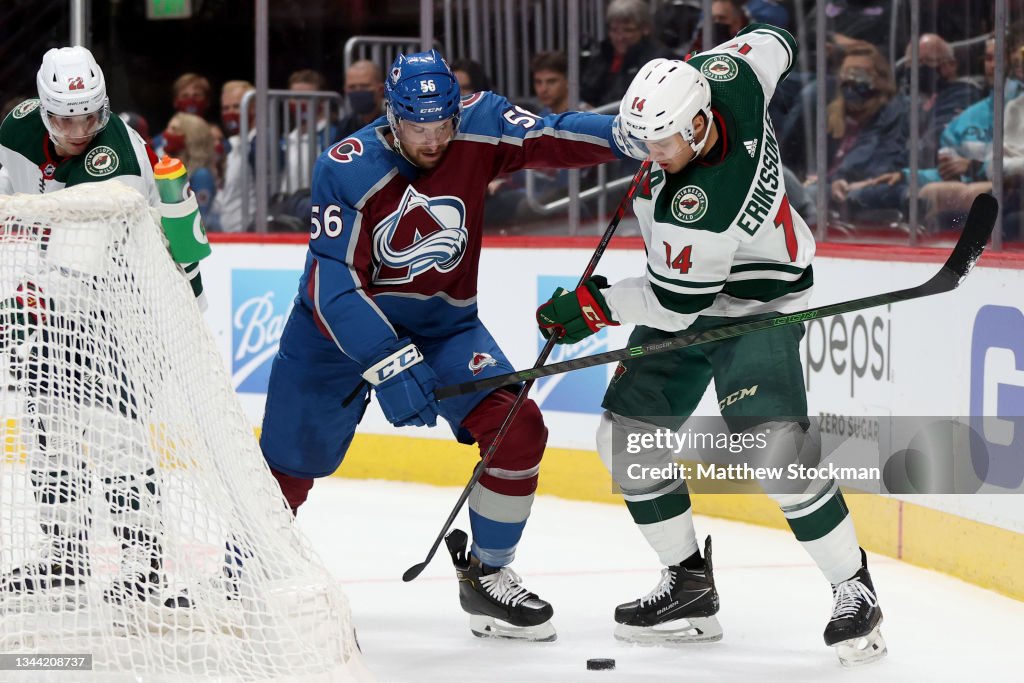 Minnesota Wild v Colorado Avalanche