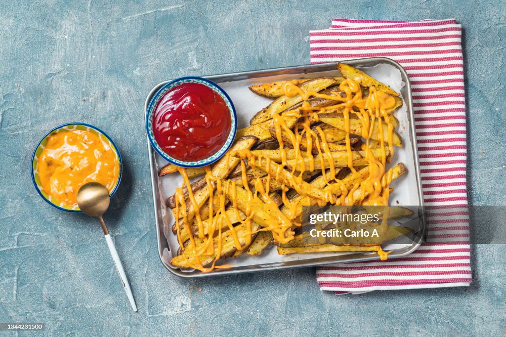 Homemade French fries