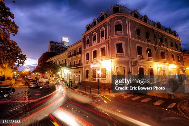 old san juan - puerto rico road stock pictures, royalty-free photos & images