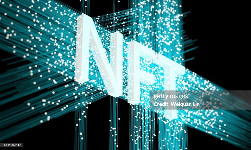 Non-fungible token art