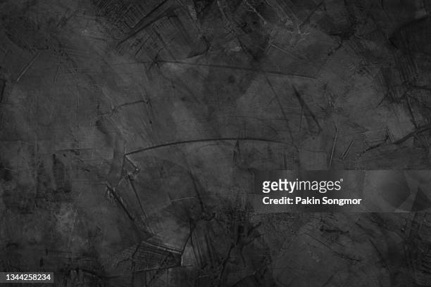 old grunge wall concrete texture as background. - textures black stockfoto's en -beelden