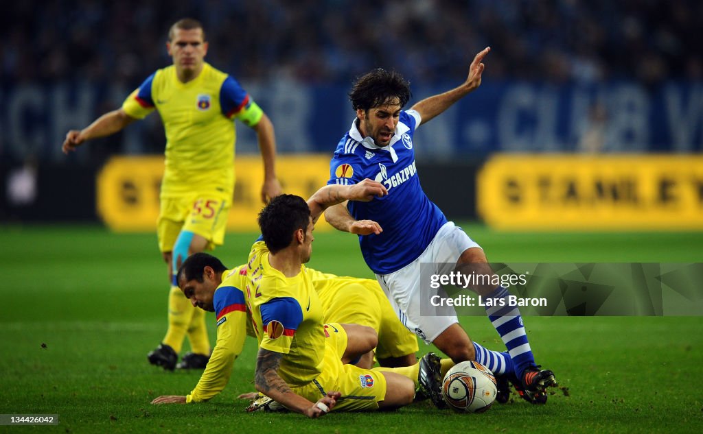 FC Schalke 04 v FC Steaua Bucuresti - UEFA Europa League