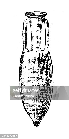Antique illustration: Amphora Antique illustration: Amphora