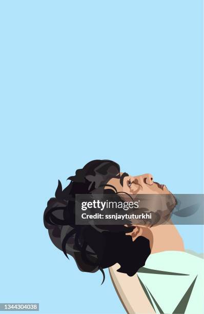 student , - indian college students stock illustrations