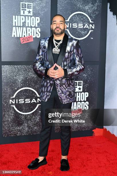 Envy attends the 2021 BET Hip Hop Awards at Cobb Energy Performing Arts Center on October 01, 2021 in Atlanta, Georgia.