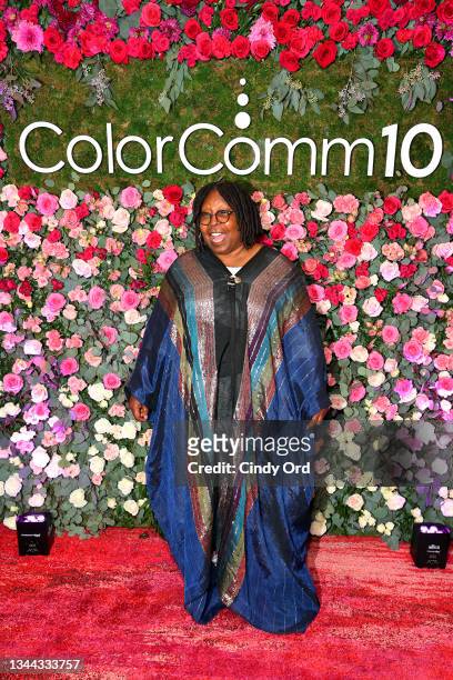 Whoopi Goldberg attends the ColorComm 10 Year Anniversary Luncheon at Daniel on October 01, 2021 in New York City.