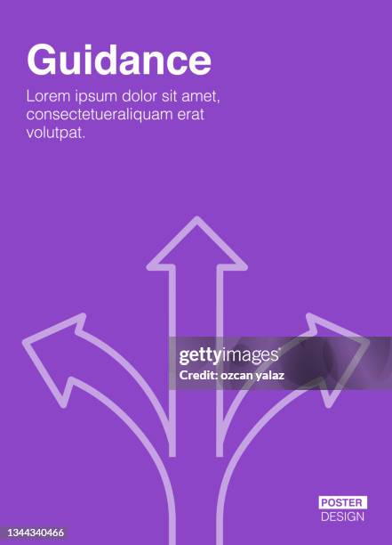 guidance flat icon, vector symbol illustration concept.cept. - core value poster stock illustrations