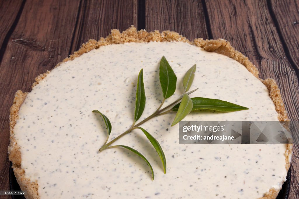 Homemade Lemon Myrtle Cheesecake