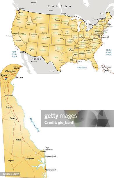 delaware - delaware stock illustrations
