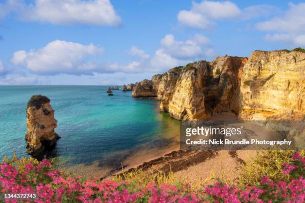 algarve coast, portugal. - portimao stock pictures, royalty-free photos & images