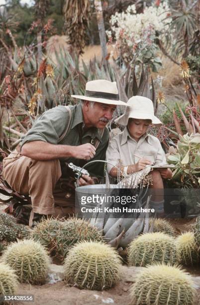 Child actor Guy Witcher as the 7-year-old P.K. And Armin Mueller-Stahl as Doc, his mentor, in the film 'The Power of One', 1992.