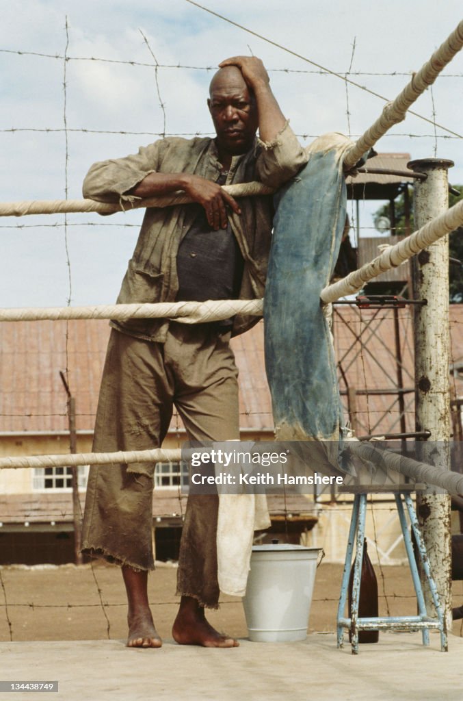 American actor Morgan Freeman as Geel Piet in the film 'The Power