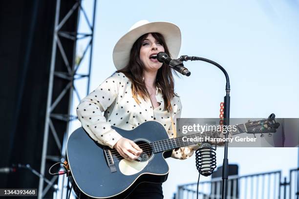 Ward performs at the 2021 Ohana Festival Encore Weekend on October 01, 2021 in Dana Point, California.