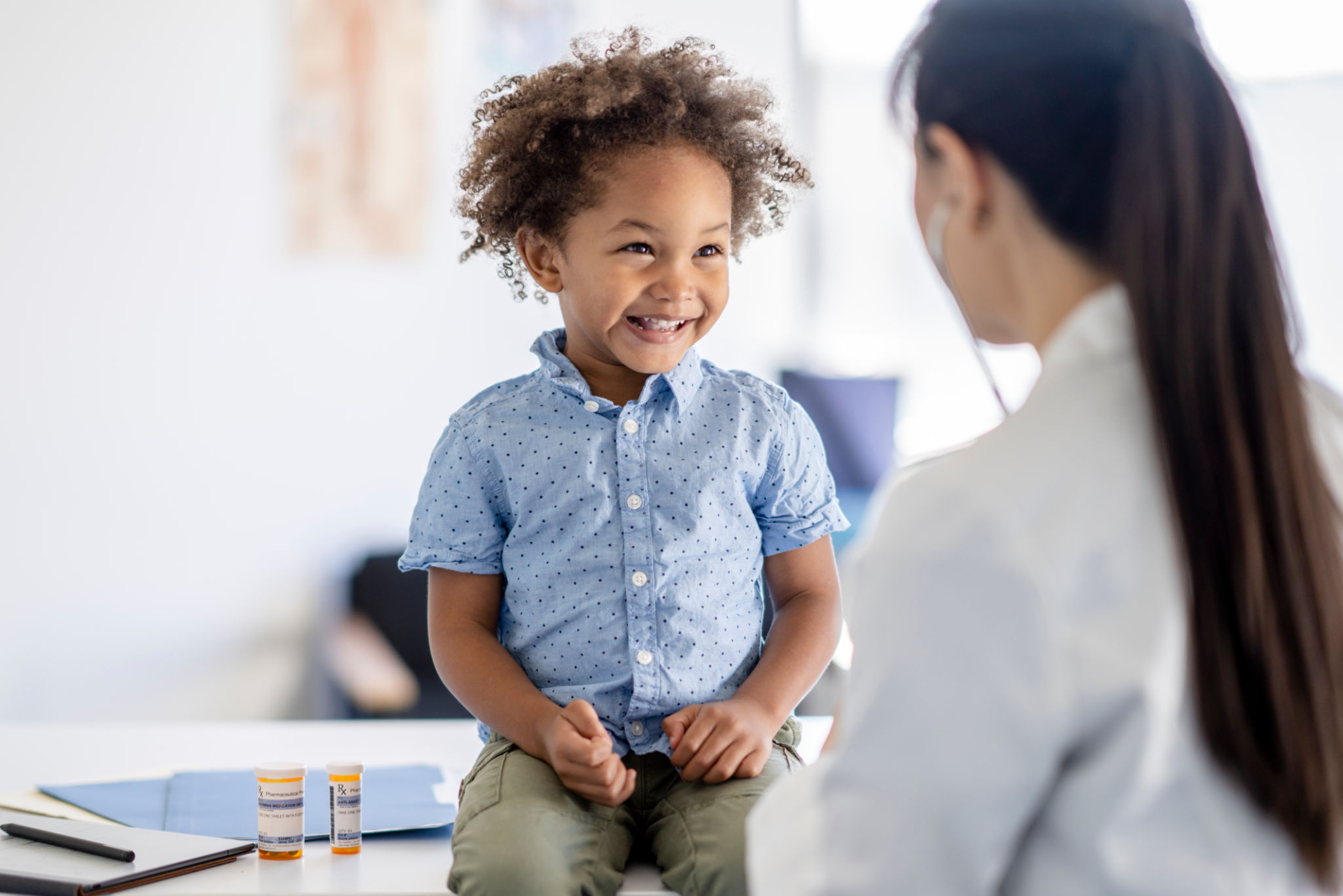child doctor consultation