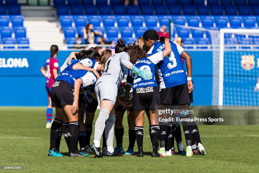 Fc Barcelona V Deportivo Alaves - Primera Division Femenina