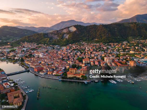 sarnico - iseo lake stock pictures, royalty-free photos & images
