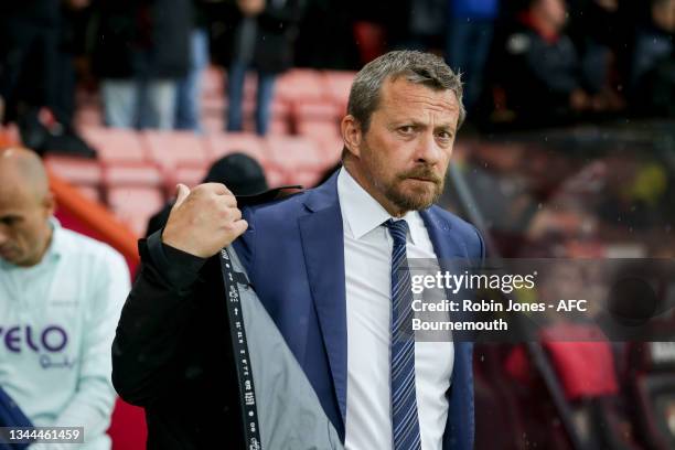 Head Coach Slavisa Jokanovic of Sheffield United during the Sky Bet Championship match between AFC Bournemouth and Sheffield United at Vitality...