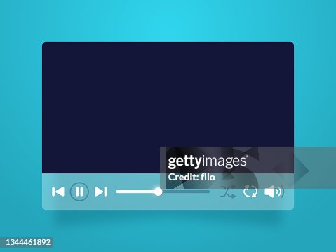 Video Player Interface High-Res Vector Graphic - Getty Images
