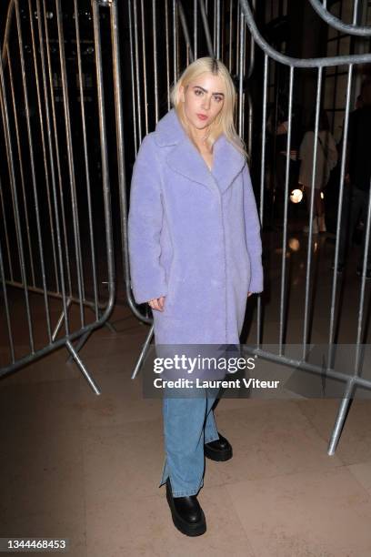 Jade Picon attends the Enfants Riches Deprimes Womenswear Spring/Summer 2022 show as part of Paris Fashion Week on October 02, 2021 in Paris, France.