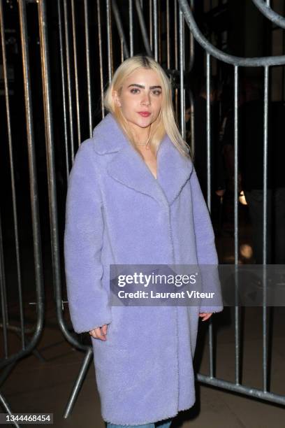 Jade Picon attends the Enfants Riches Deprimes Womenswear Spring/Summer 2022 show as part of Paris Fashion Week on October 02, 2021 in Paris, France.