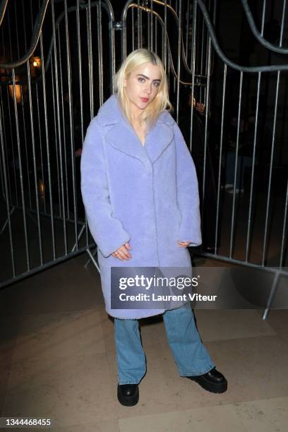 Jade Picon attends the Enfants Riches Deprimes Womenswear Spring/Summer 2022 show as part of Paris Fashion Week on October 02, 2021 in Paris, France.