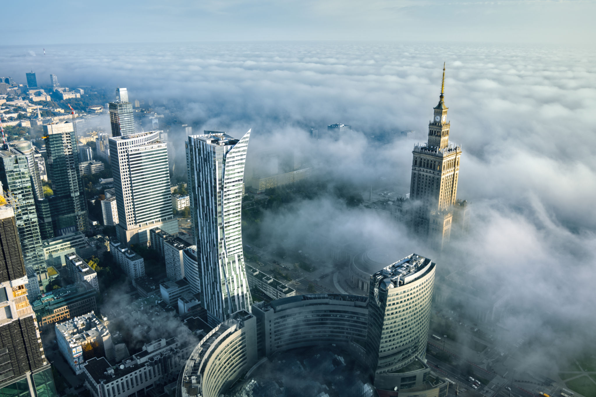 Warsaw cityscape