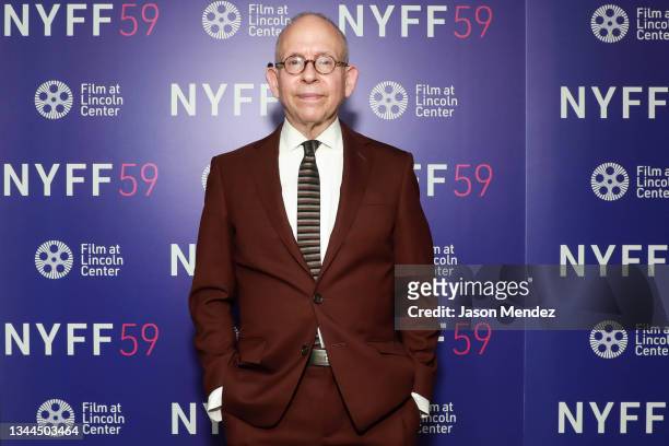 Bob Balaban attends a screening of "The French Dispatch" during the 59th New York Film Festival at Alice Tully Hall, Lincoln Center on October 02,...