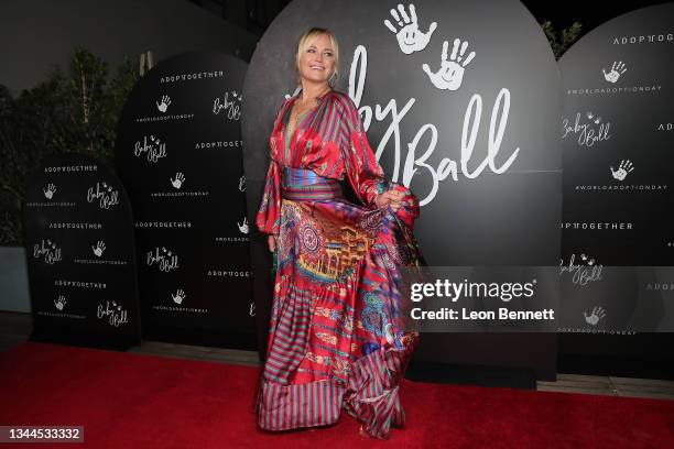 Malin Akerman attends AdoptTogether's Annual Baby Ball 2021 Gala at NeueHouse Los Angeles on October 02, 2021 in Hollywood, California.