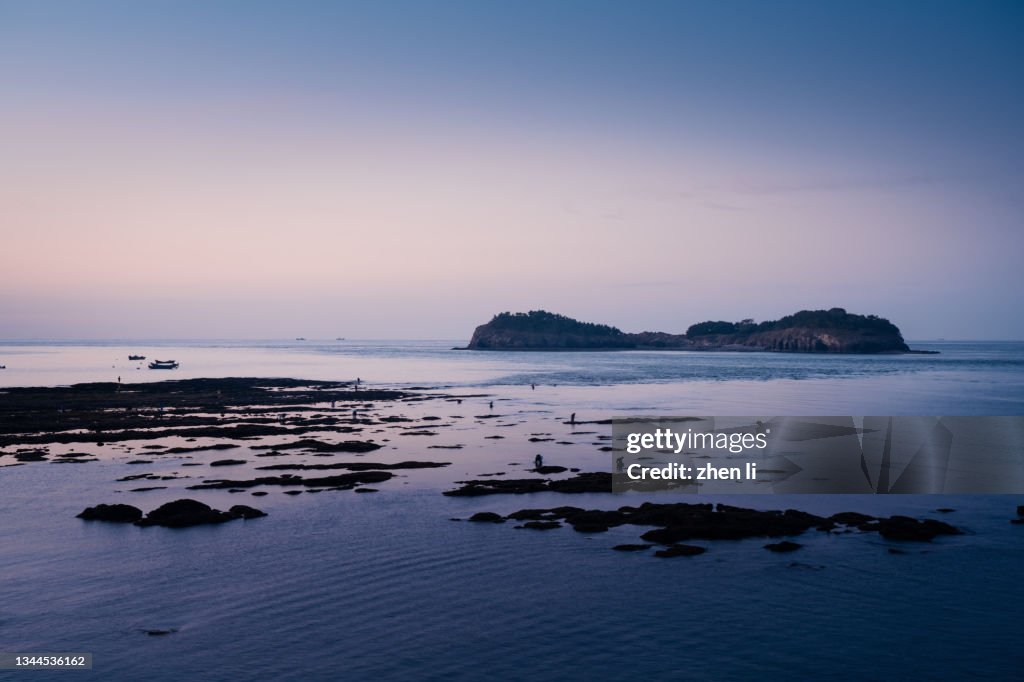 Seascape at dawn