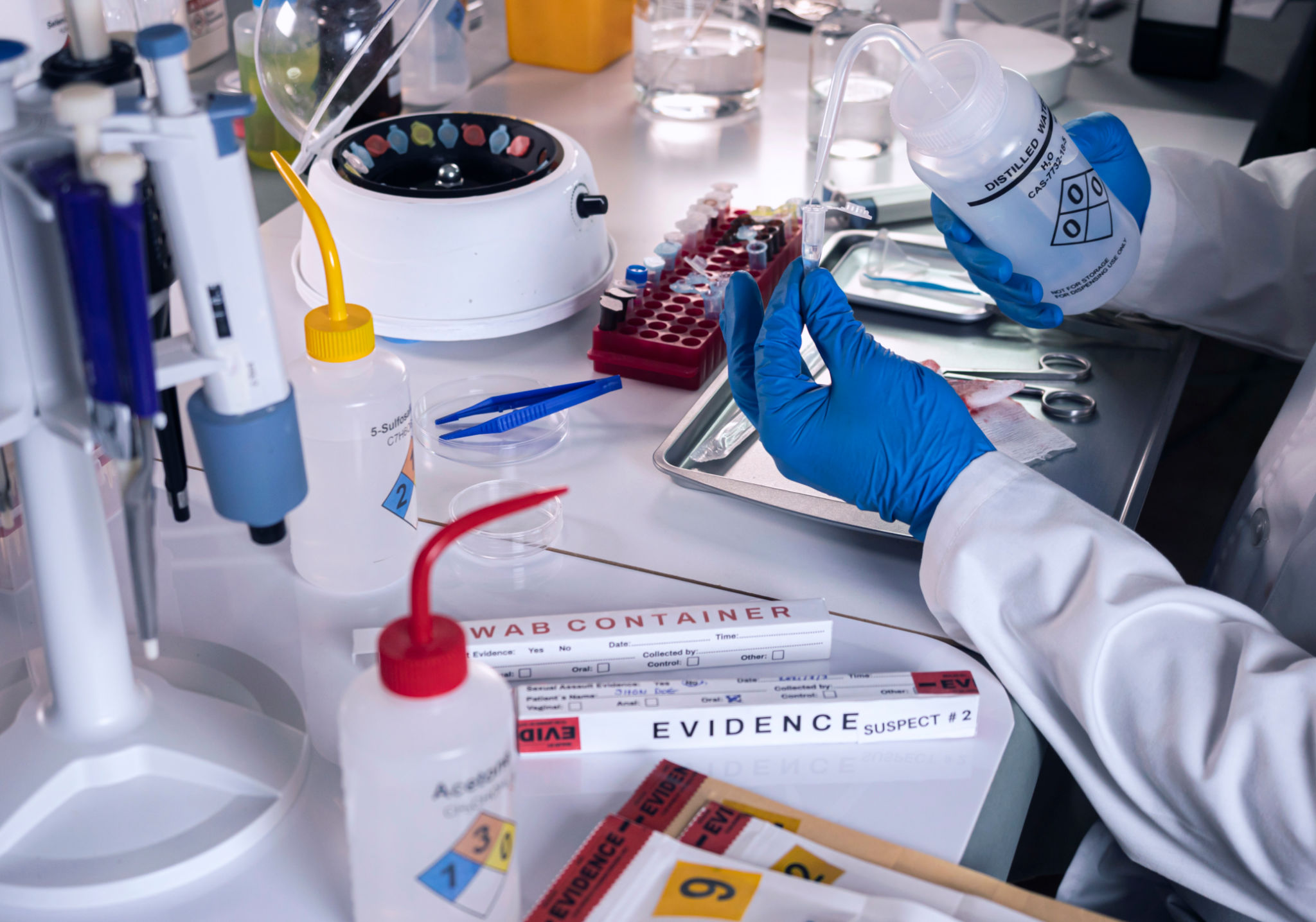 forensic lab