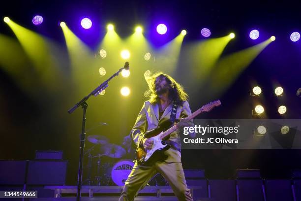 Recording artist Juanes performs onstage at YouTube Theater on October 02, 2021 in Inglewood, California.