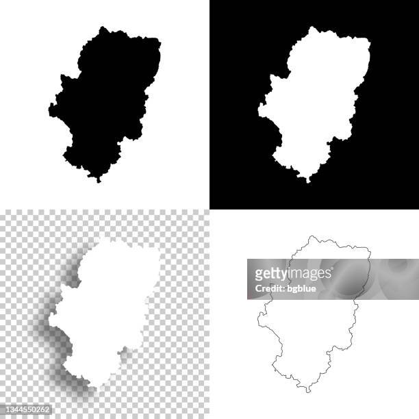 aragon maps for design. blank, white and black backgrounds - line icon - aragon stock illustrations