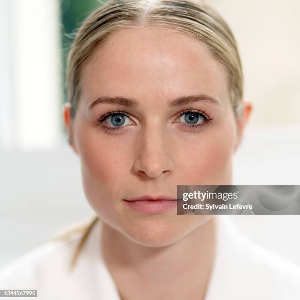 Niamh Algar attends the 32nd Dinard British Film Festival - Day Four on October 02, 2021 in Dinard, France.