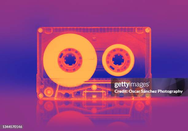 cassette audio tape - cassette audio stock pictures, royalty-free photos & images