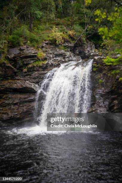 falls of falloch - scotland - stone age - fotografias e filmes do acervo