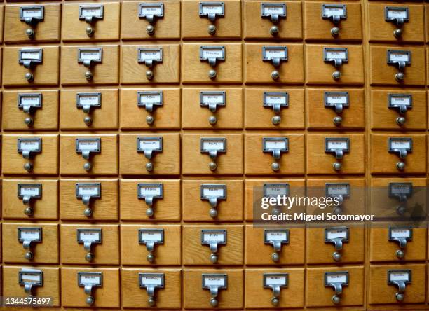 Library File Index Library Index Card File Cabinet Photos and Premium High Res Pictures ...