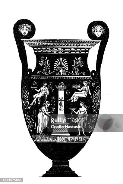 lower italian splendor amphora - urn 幅插畫檔、美工圖案、卡通及圖標