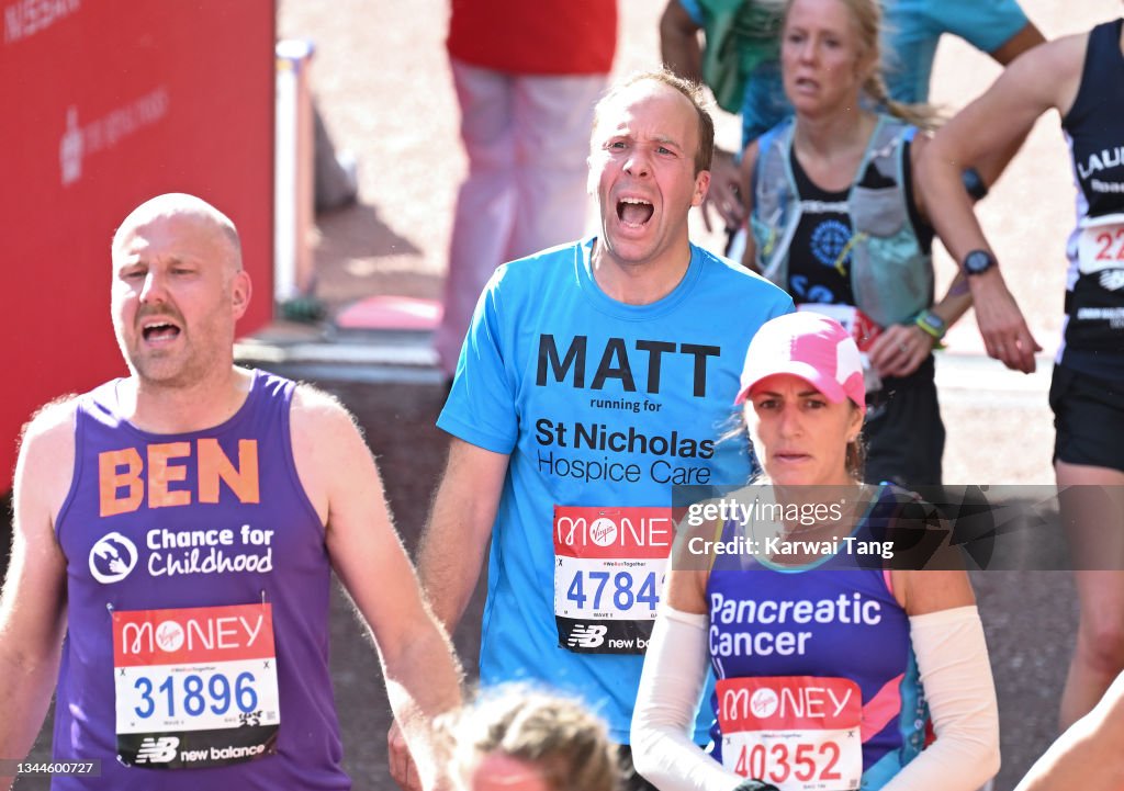 London Marathon 2021 - Finish Line