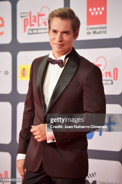 Carlos Baute attends the Platino Awards 2021 at IFEMA on October 03, 2021 in Madrid, Spain.