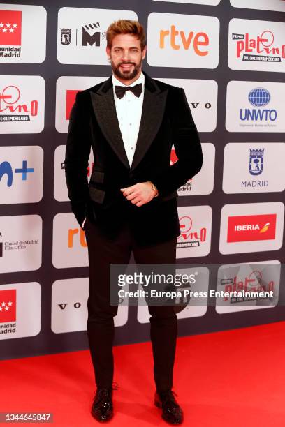 William Levy attends the VIII Edition of the PLATINO Awards of the Ibero-American Cinema and Audiovisual held at the Palacio de Congresos, on October...