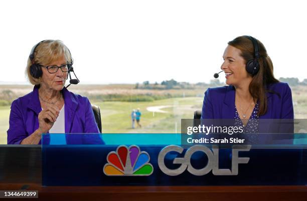 Former professional golfer Judy Rankin and NBC Sports and Golf Channel host Cara Banks lead golf's first-ever all-female broadcast team in U.S....