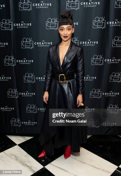 Ruth Negga attends In Creative Company's "Passing" screening at Paris Theater on October 03, 2021 in New York City.