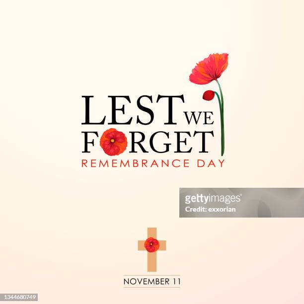 remembrance day lest we forget - poppies 幅插畫檔、美工圖案、卡通及圖標
