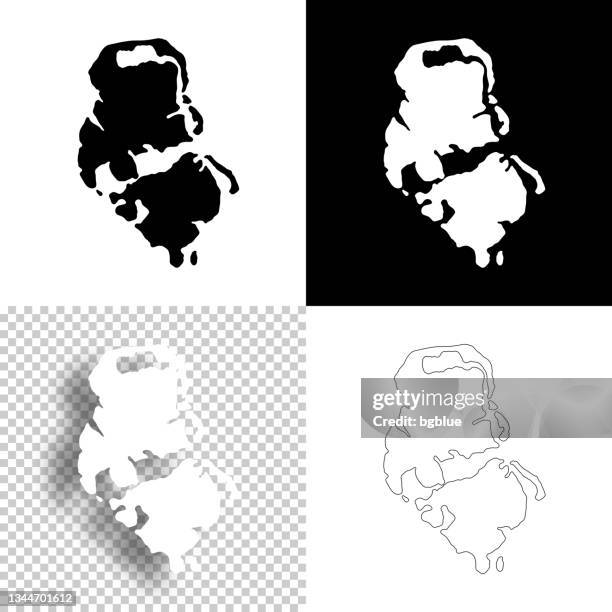 illustrations, cliparts, dessins animés et icônes de cartes huahine pour la conception. arrière-plans vides, blancs et noirs - icône de ligne - huahine