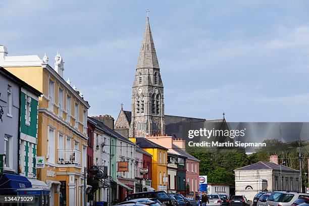 clifden, connemara, county galway, republic of ireland, europe - galway stockfoto's en -beelden