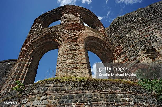 baths of caracalla, trier, rhineland-palatinate, germany, europe - michael mucha ストックフォトと画像