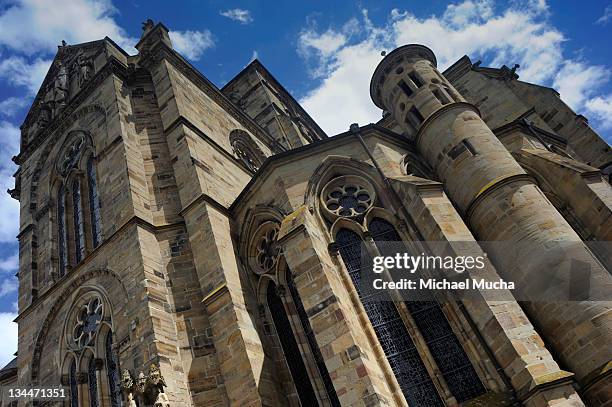 liebfrauenkirche or church of our lady, trier, rhineland-palatinate, germany, europe - michael mucha - fotografias e filmes do acervo