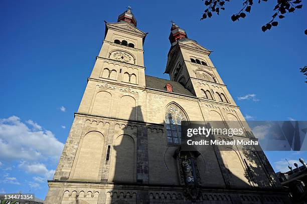 liebfrauenkirche, church of our lady, koblenz, rhineland-palatinate, germany, europe - michael mucha - fotografias e filmes do acervo