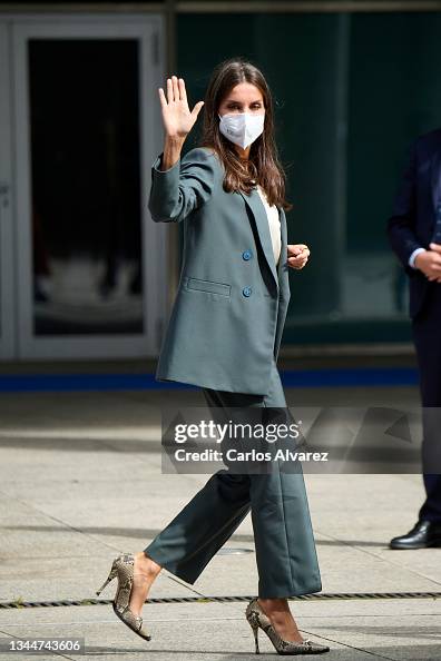 Queen Letizia of Spain Presides The International Congress On Health And Nutrition "FAO-Conxemar" In Vigo Queen Letizia of Spain Presides The International Congress On Health And Nutrition "FAO-Conxemar" In Vigo